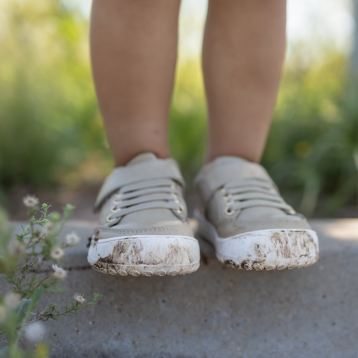 Play Perfect Beige Low Top {Premium Leather}