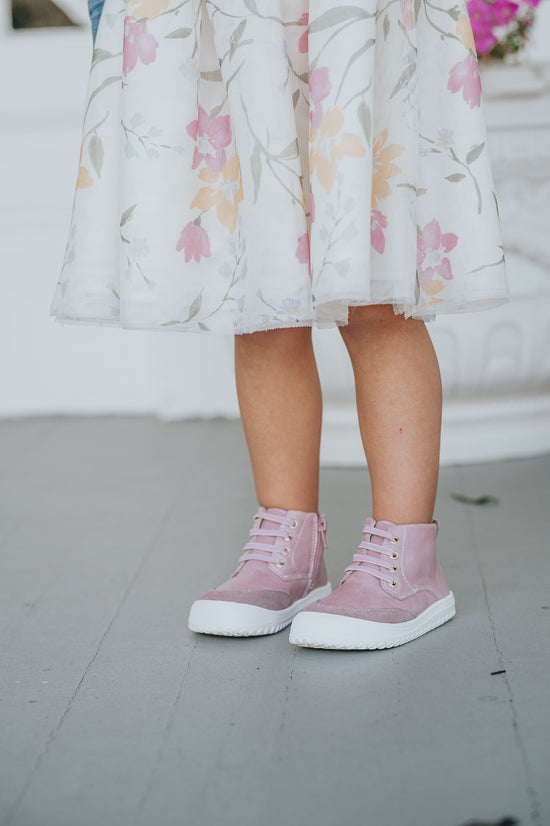 Play Perfect Pansy Pop High Top {Premium Leather}