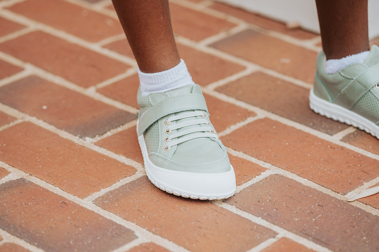 Play Perfect Avocado Low Top {Premium Leather}