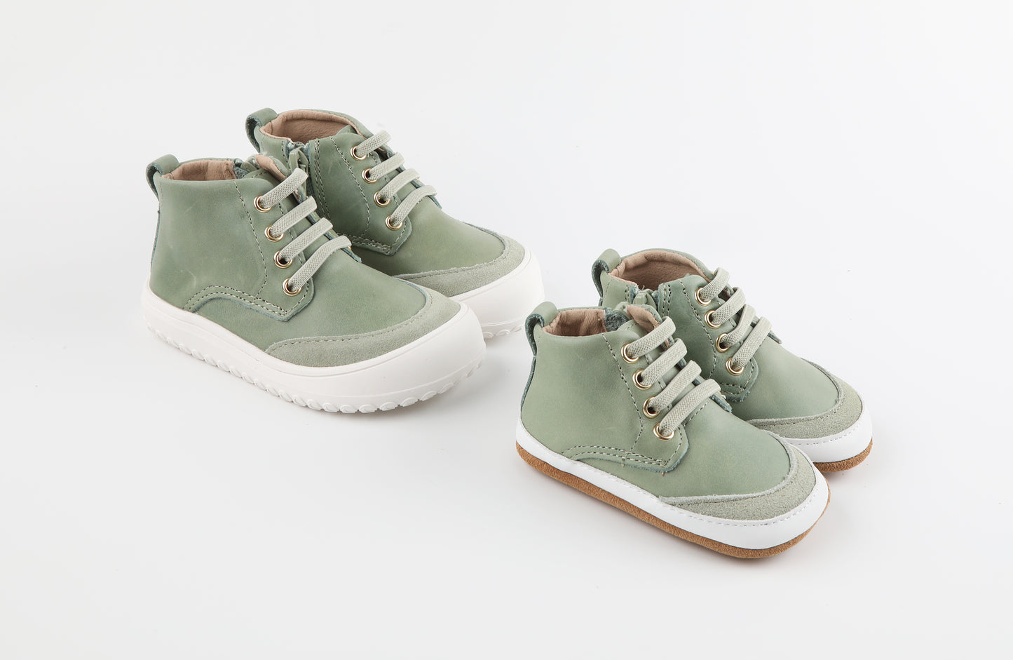 Play Perfect Avocado High Top {Premium Leather}