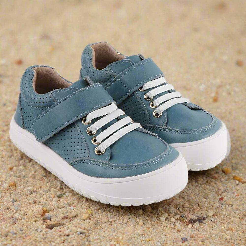 Pre-Order Play Perfect Blue Low Top {Premium Leather}