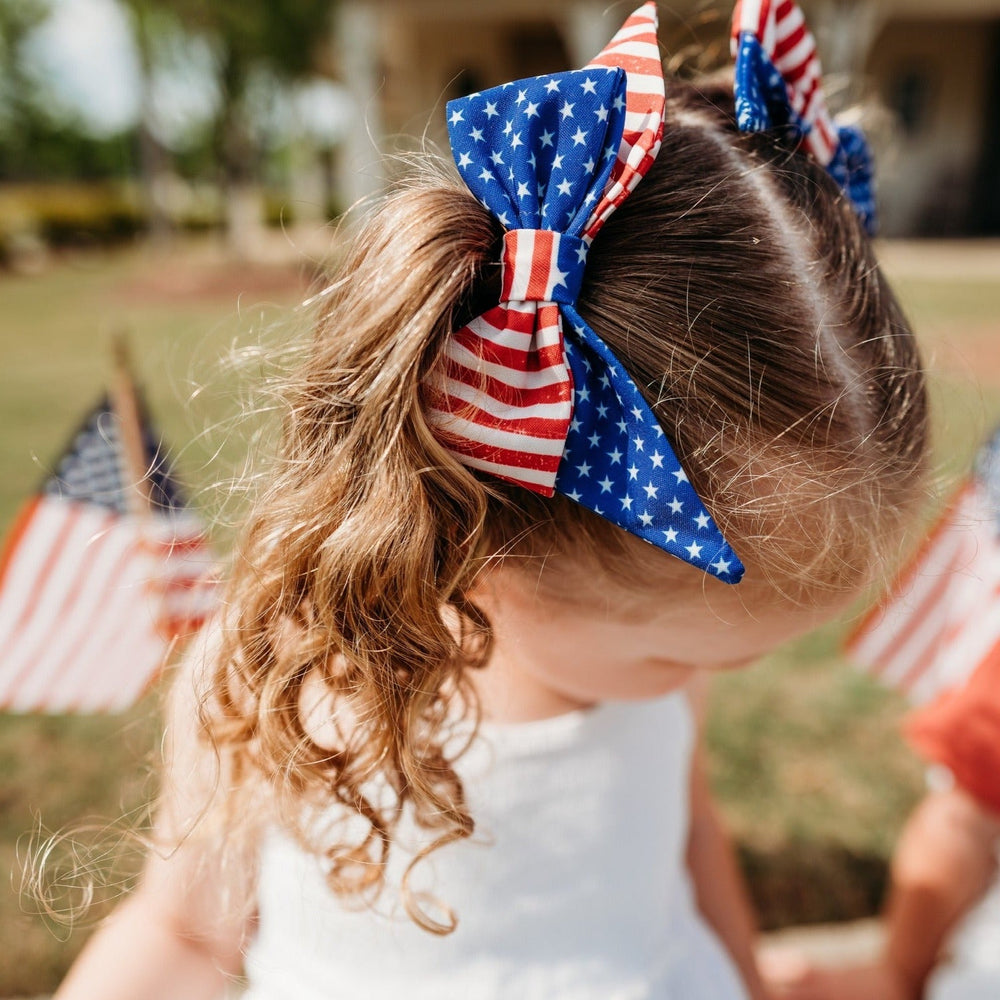 Little Love Bug Bows Little Love Bug Co. Pinwheel Patriotic 