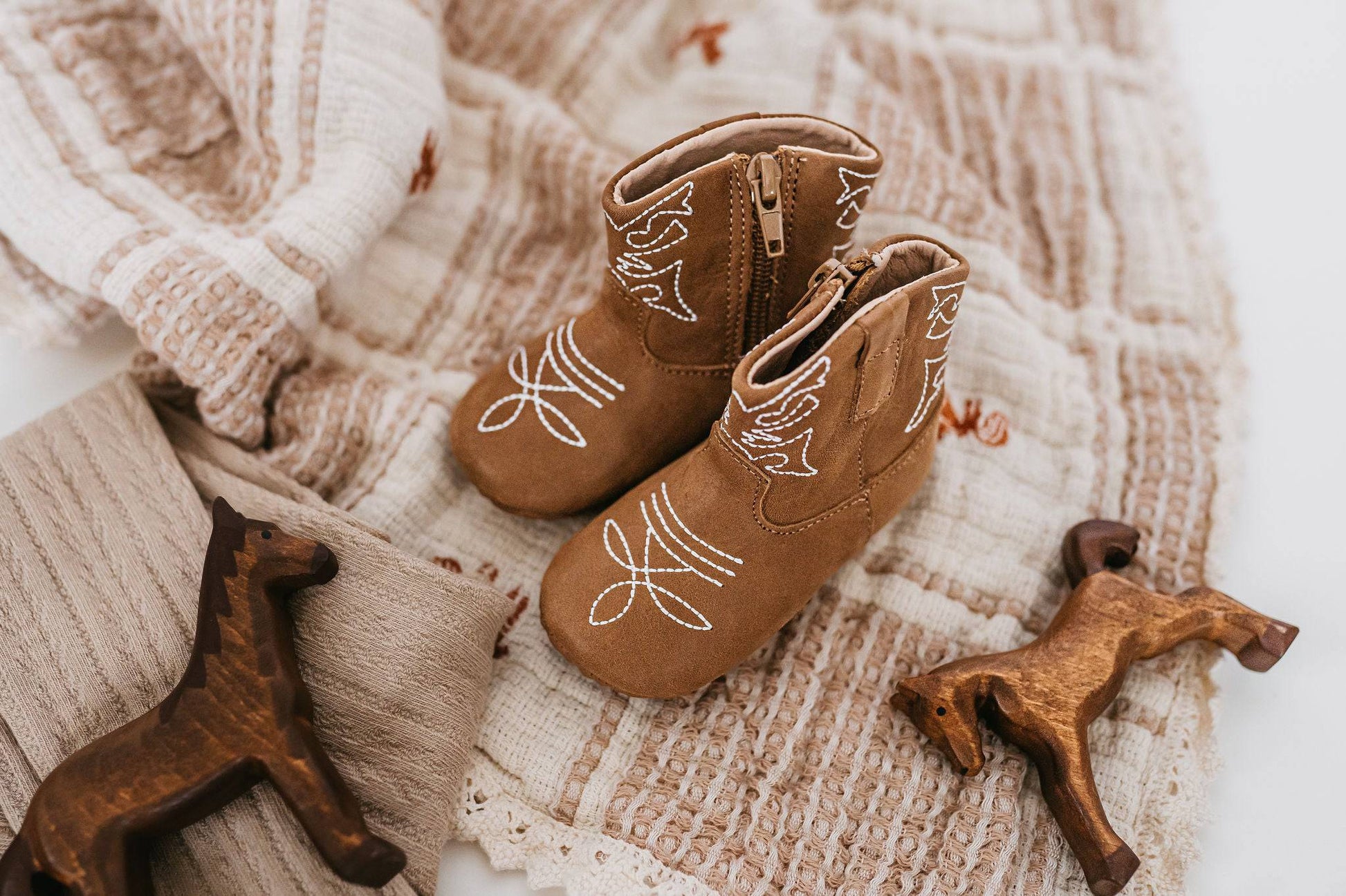 Love Bug Cowboy Boot {Premium Leather} - Little Love Bug Co.