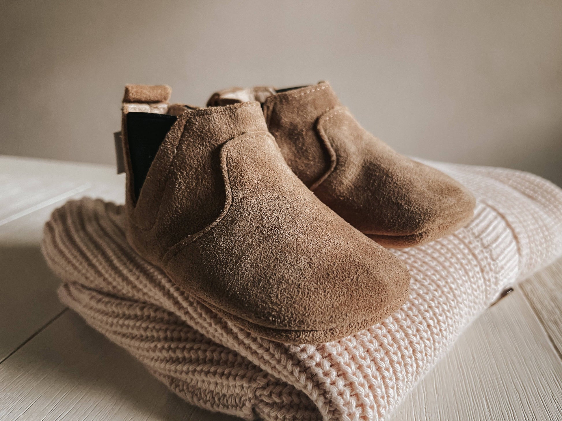 Brown Suede Chelsea Boot Boot Little Love Bug Co. 