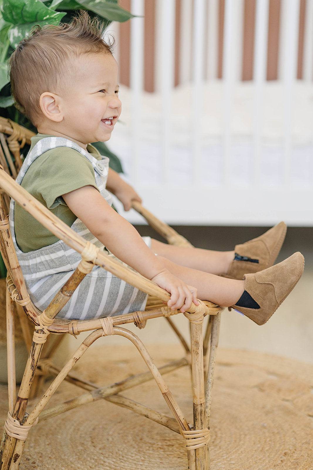 Brown Suede Chelsea Boot Boot Little Love Bug Co. 