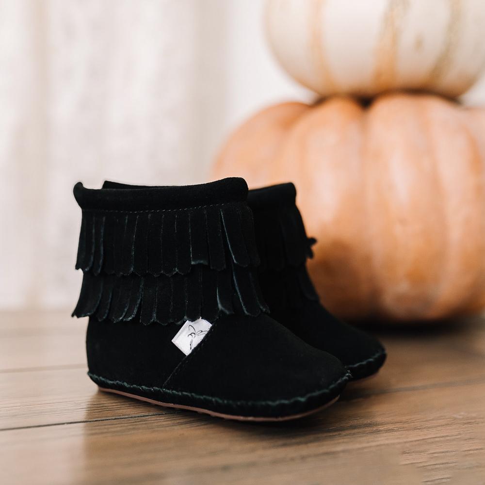 
                      
                        Black Cozy Boot Boot Little Love Bug Co. 
                      
                    