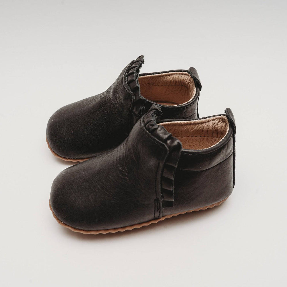 
                      
                        Mila Black Moccasin Mila Little Love Bug Co. 
                      
                    