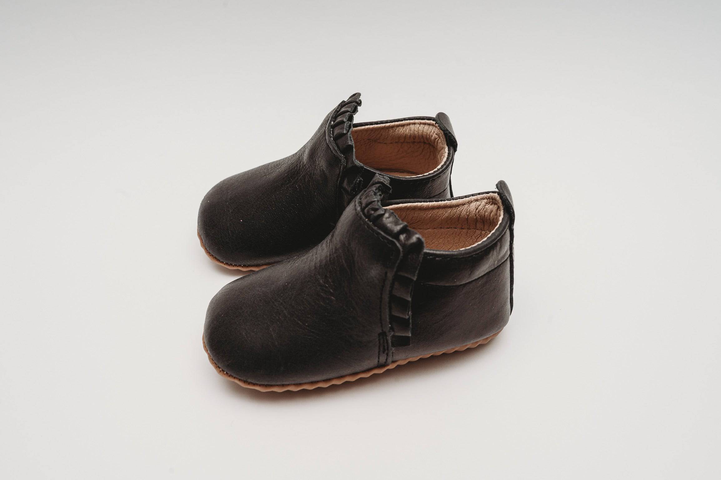 Mila Black Moccasin Mila Little Love Bug Co. 