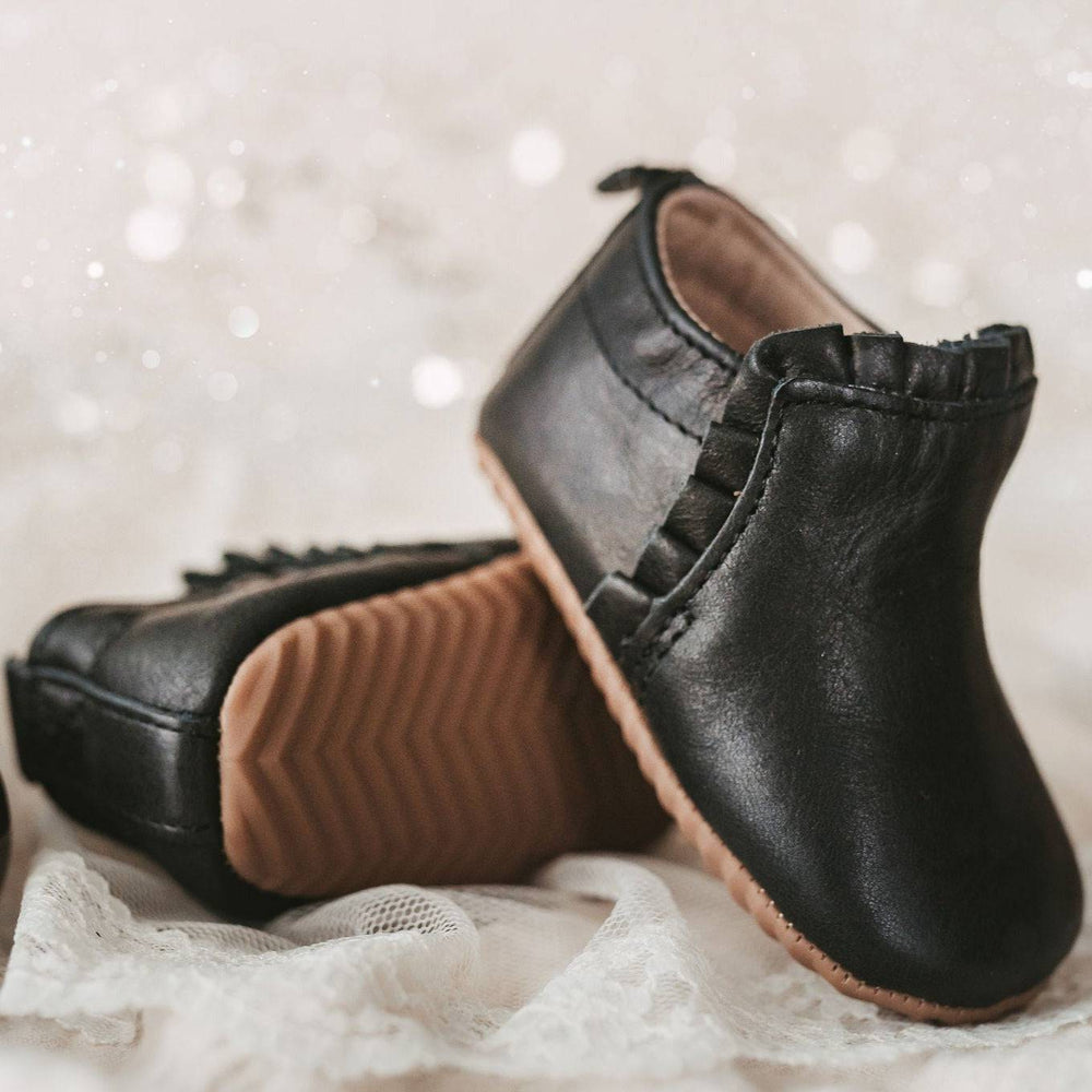 
                      
                        Black Mila  {Premium Leather} - Little Love Bug Co.
                      
                    