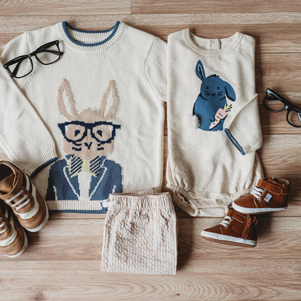 
                      
                        Brown and Navy Henry Low Top - Little Love Bug Co.
                      
                    