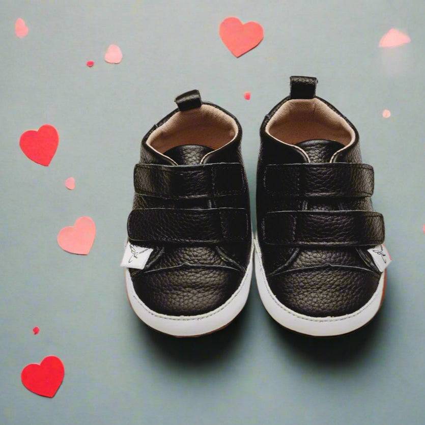 
                      
                        Casual Black Low Top Casual Shoe Little Love Bug Co. 
                      
                    