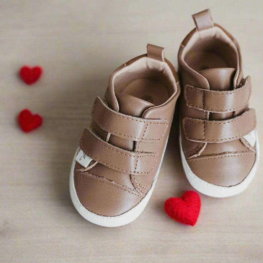 
                      
                        Casual Chocolate Low Top - Little Love Bug Co.
                      
                    