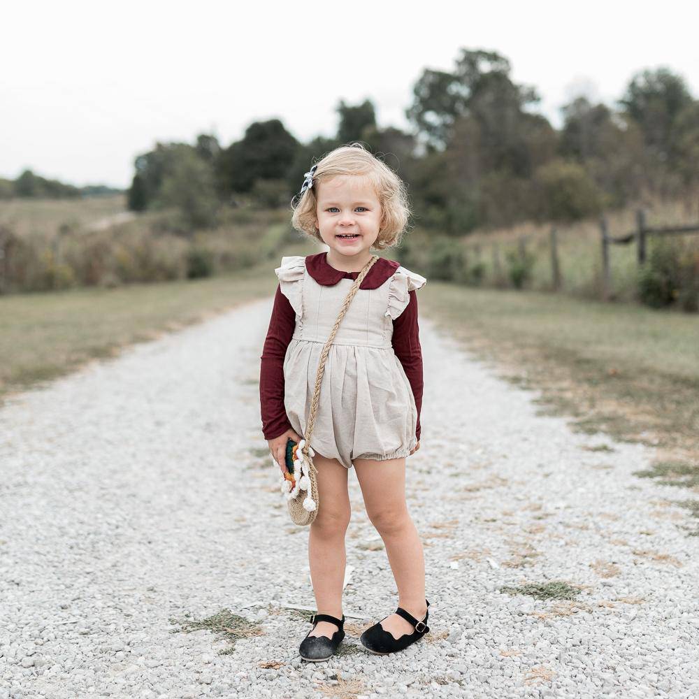 
                      
                        Black Suede Olivia Dress Shoe Little Love Bug Co. 
                      
                    