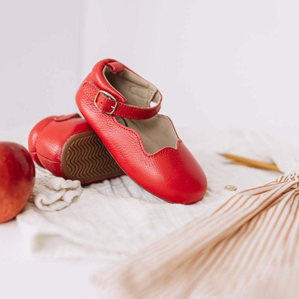 
                      
                        Red Olivia Dress Shoe Little Love Bug Co. 
                      
                    