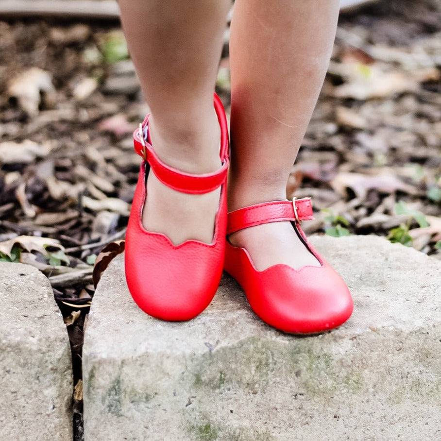 
                      
                        Red Olivia Dress Shoe Little Love Bug Co. 
                      
                    