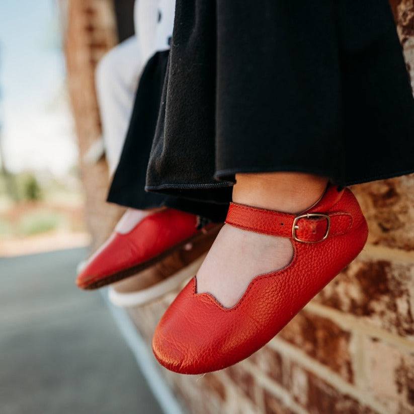 
                      
                        Red Olivia Dress Shoe Little Love Bug Co. 
                      
                    