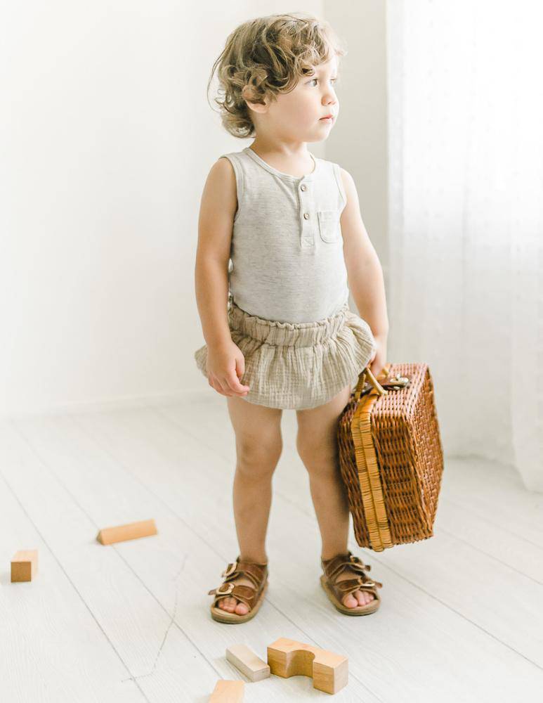 Brown Charley Sandal Sandal Little Love Bug Co. 