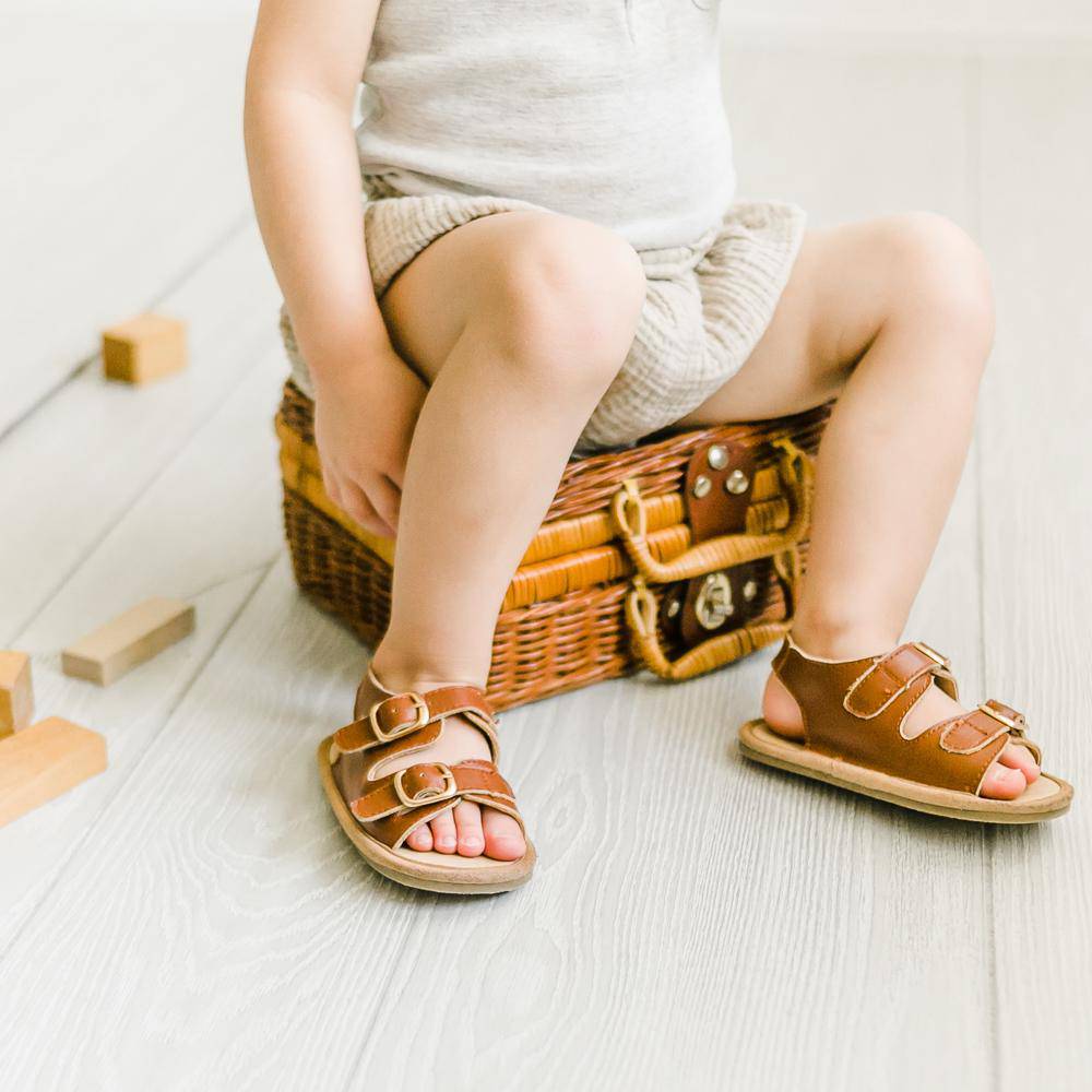 
                      
                        Brown Charley Sandal Sandal Little Love Bug Co. 
                      
                    