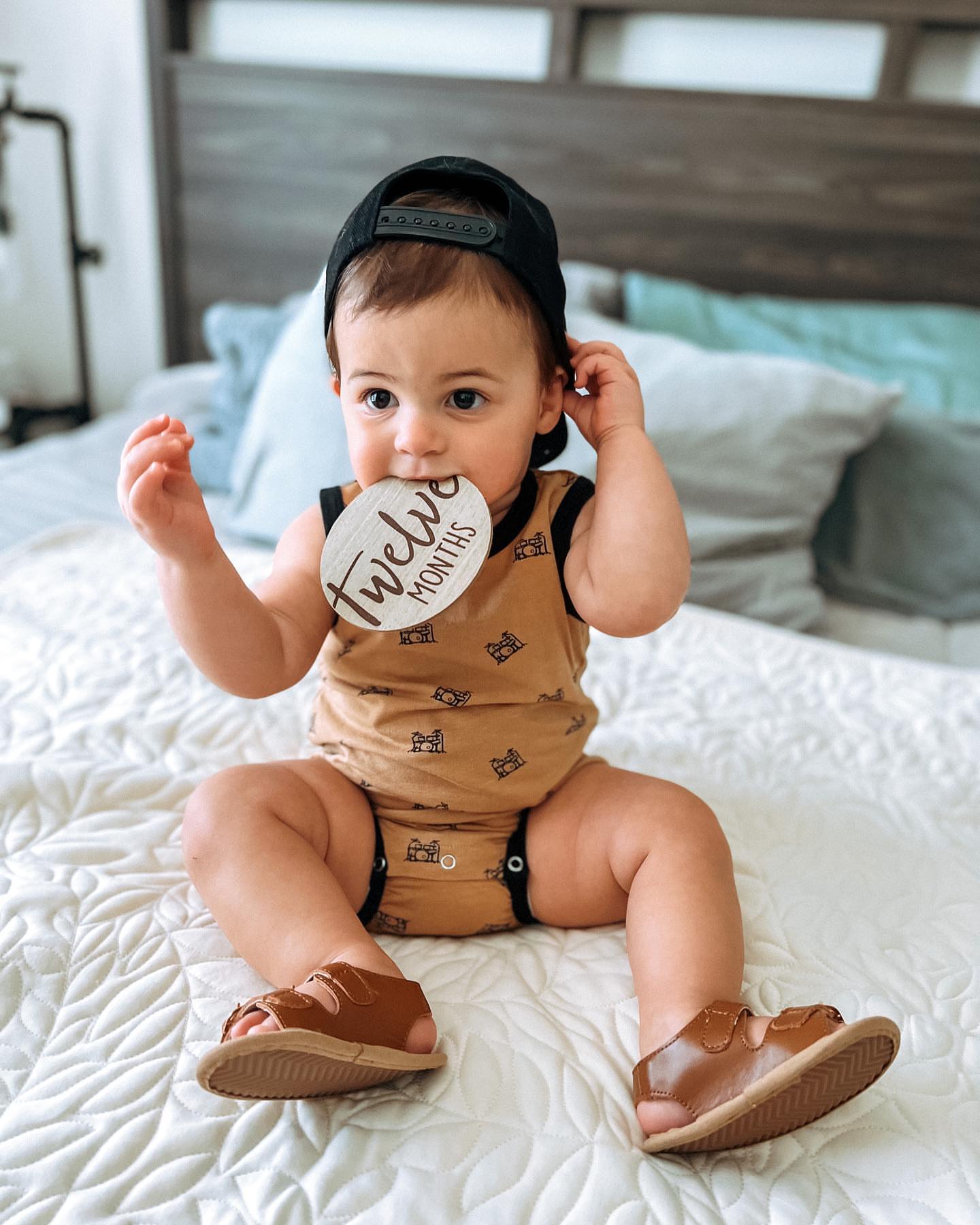 Brown Charley Sandal Sandal Little Love Bug Co. 