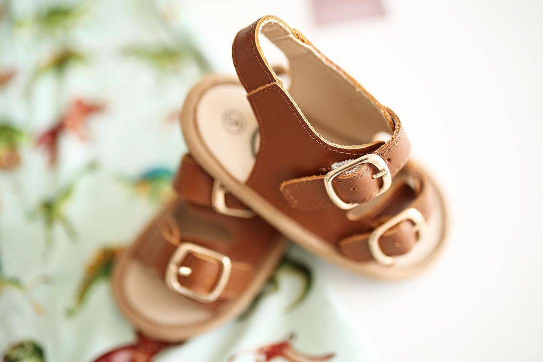 Brown Charley Sandal Sandal Little Love Bug Co. 