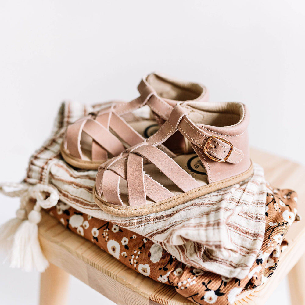 
                      
                        Blush Closed Toe Sandal Sandal Little Love Bug Co. 
                      
                    