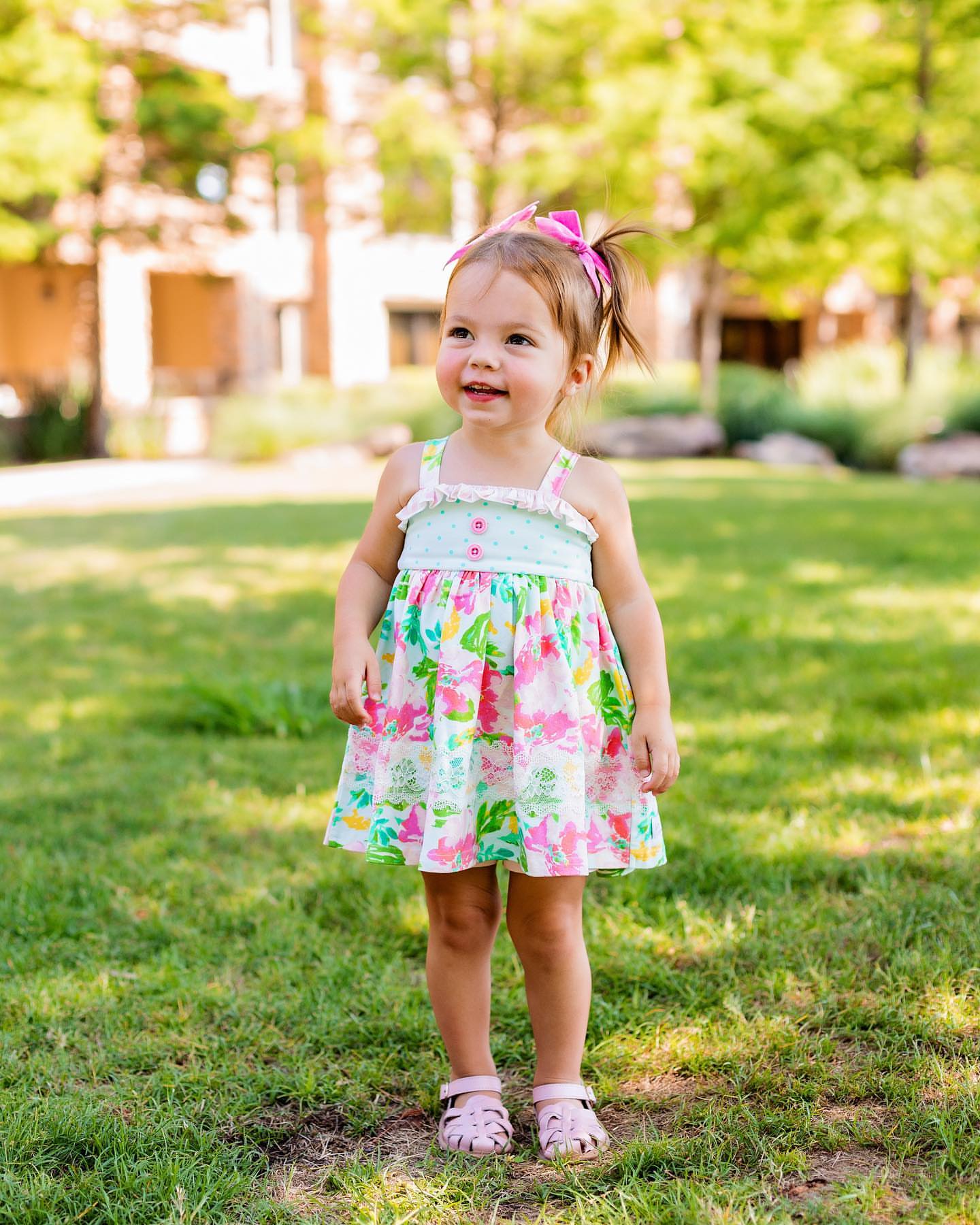 Pearl Pink Ella Sandal Sandal Little Love Bug Co. 