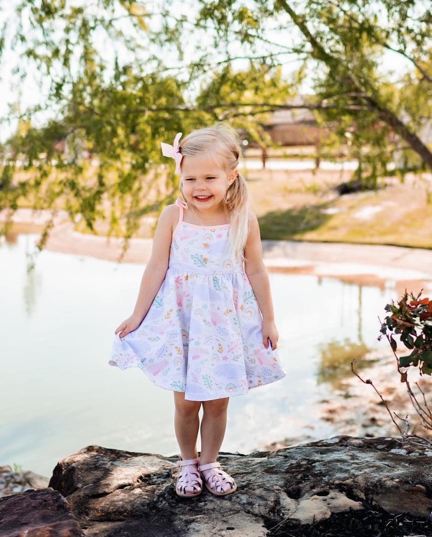 Pearl Pink Ella Sandal Sandal Little Love Bug Co. 