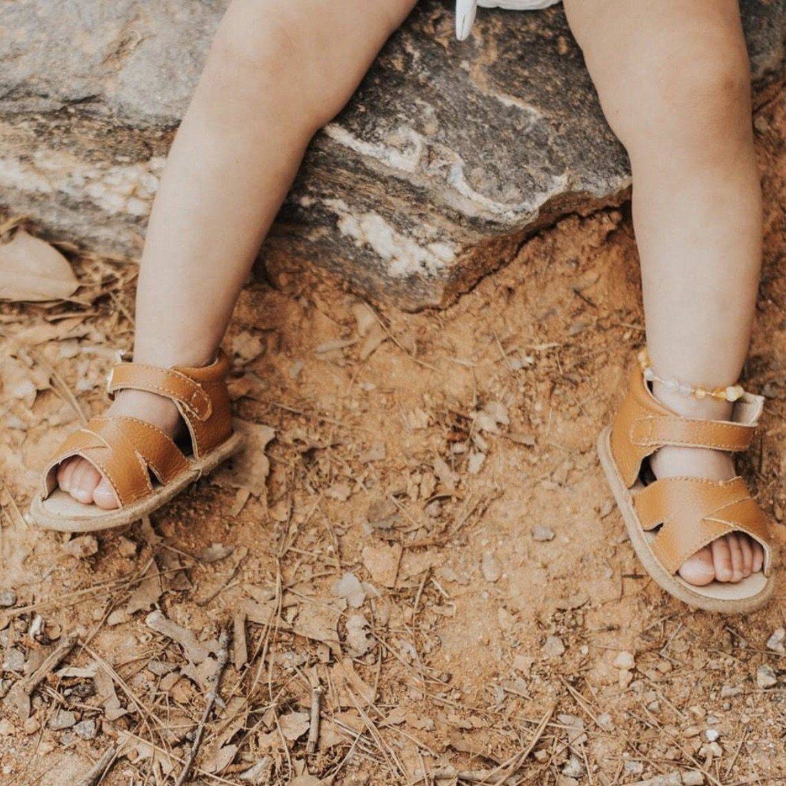 Brown Sandal Sandal Little Love Bug Co. 