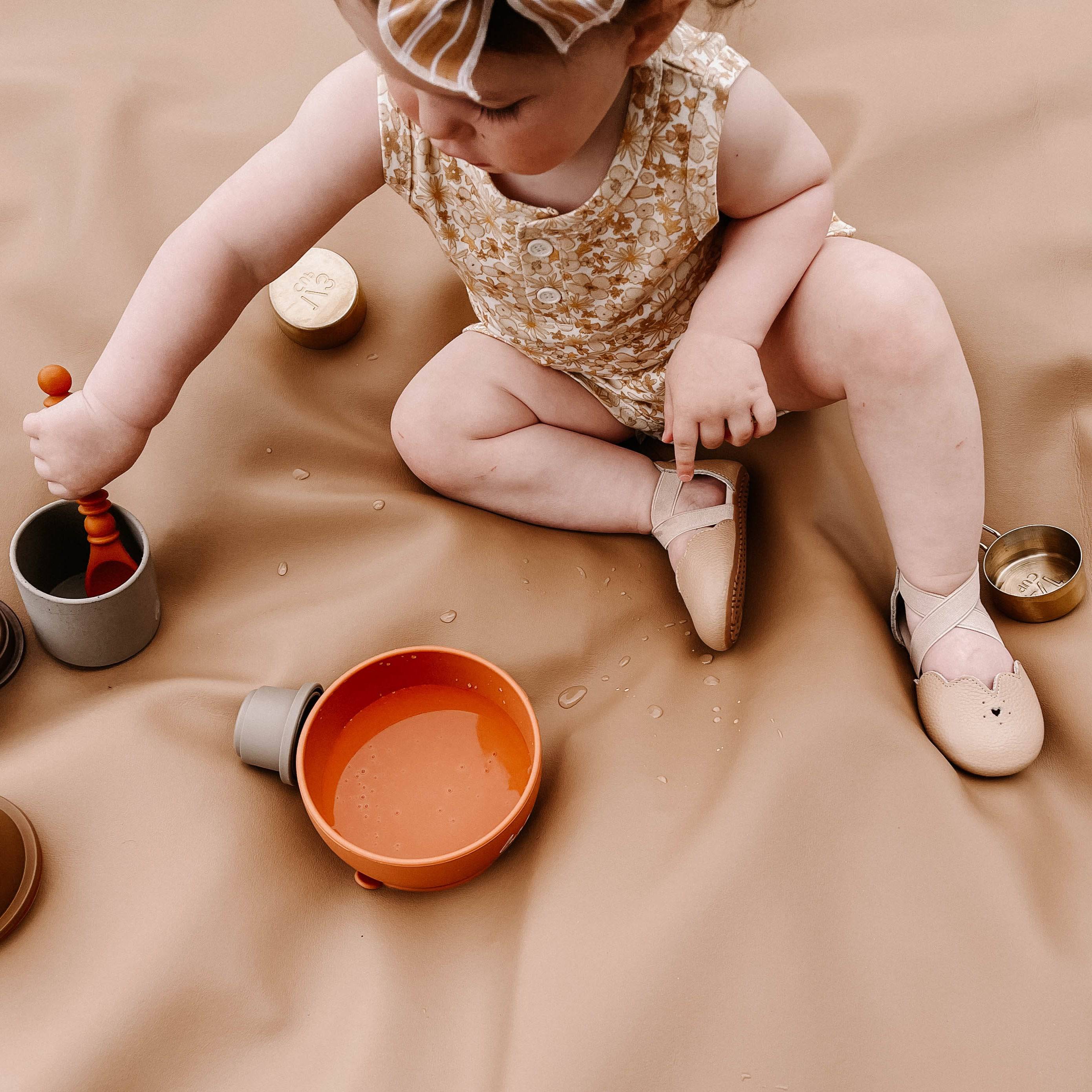 Nude Sophia Sandal Sandal Little Love Bug Co. 