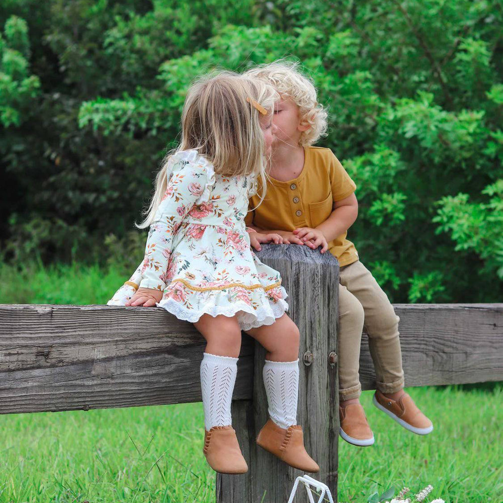 
                      
                        Little Love Bug Lace Knee High Socks Socks Little Love Bug Co. 
                      
                    