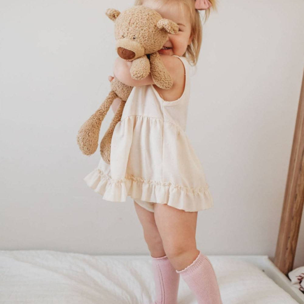 LLB Eyelet Knee High Socks - Little Love Bug Co.