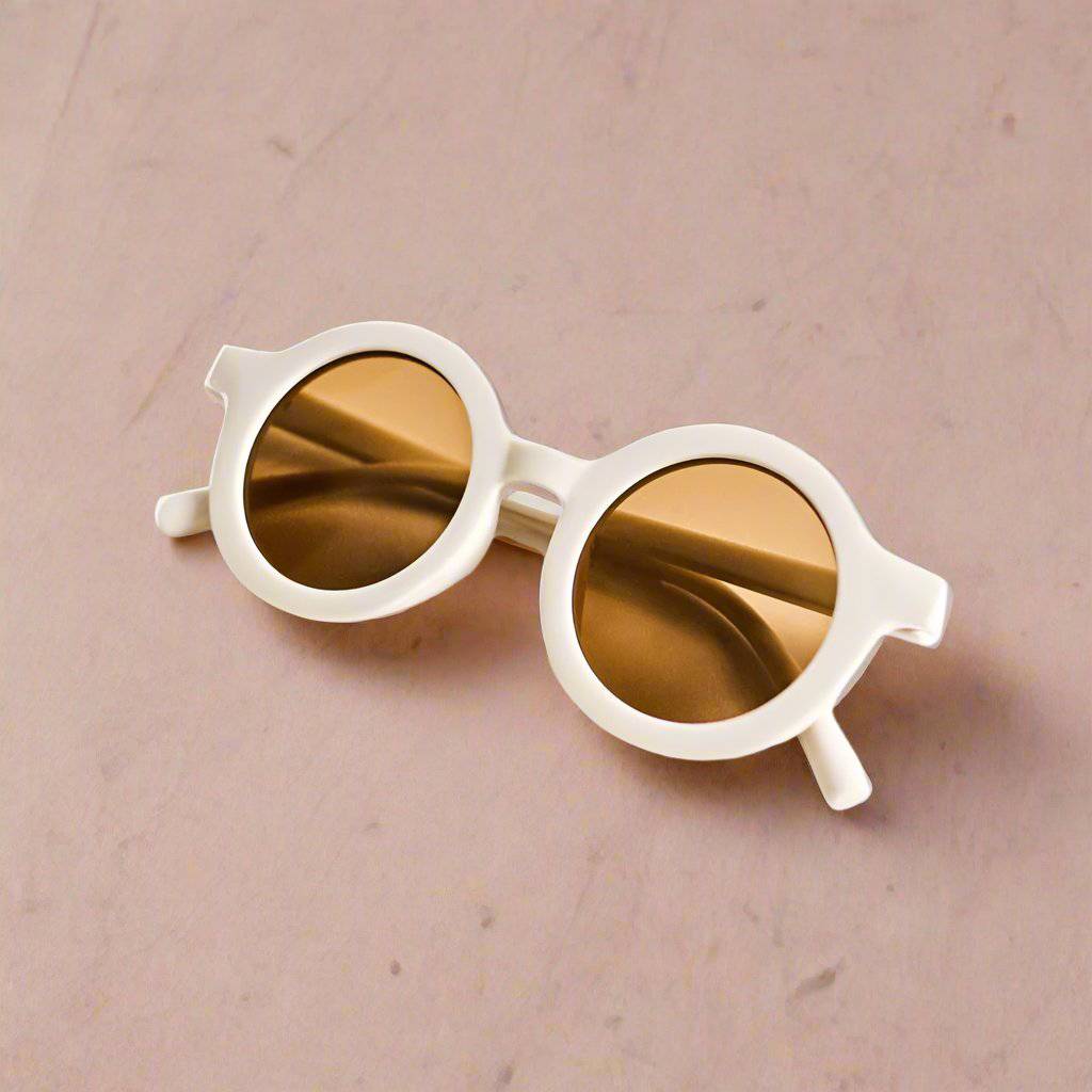 Sunny May Sunnies Sunglasses Little Love Bug Co. Cream 