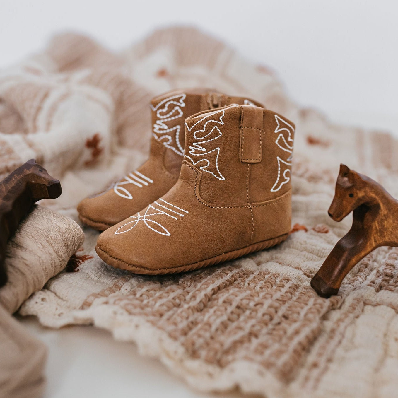 Love Bug Cowboy Boot {Premium Leather} - Little Love Bug Co.