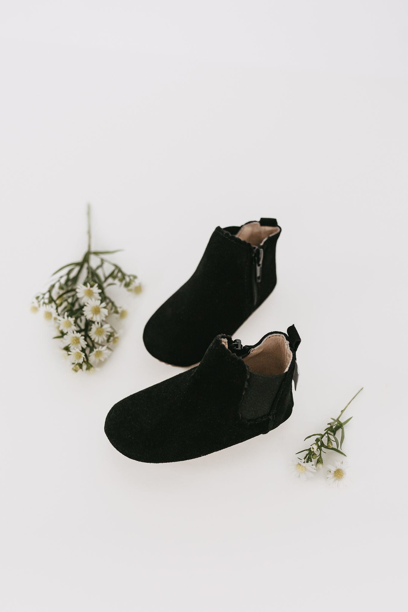 Black Suede Reagan - Little Love Bug Co.