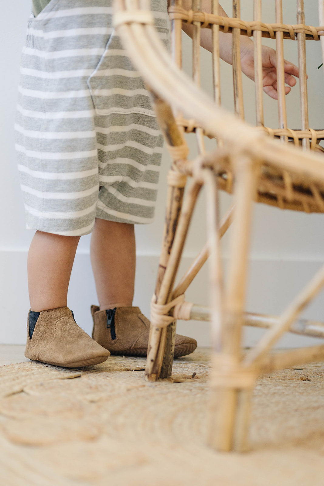 Brown Suede Chelsea Boot Boot Little Love Bug Co. 