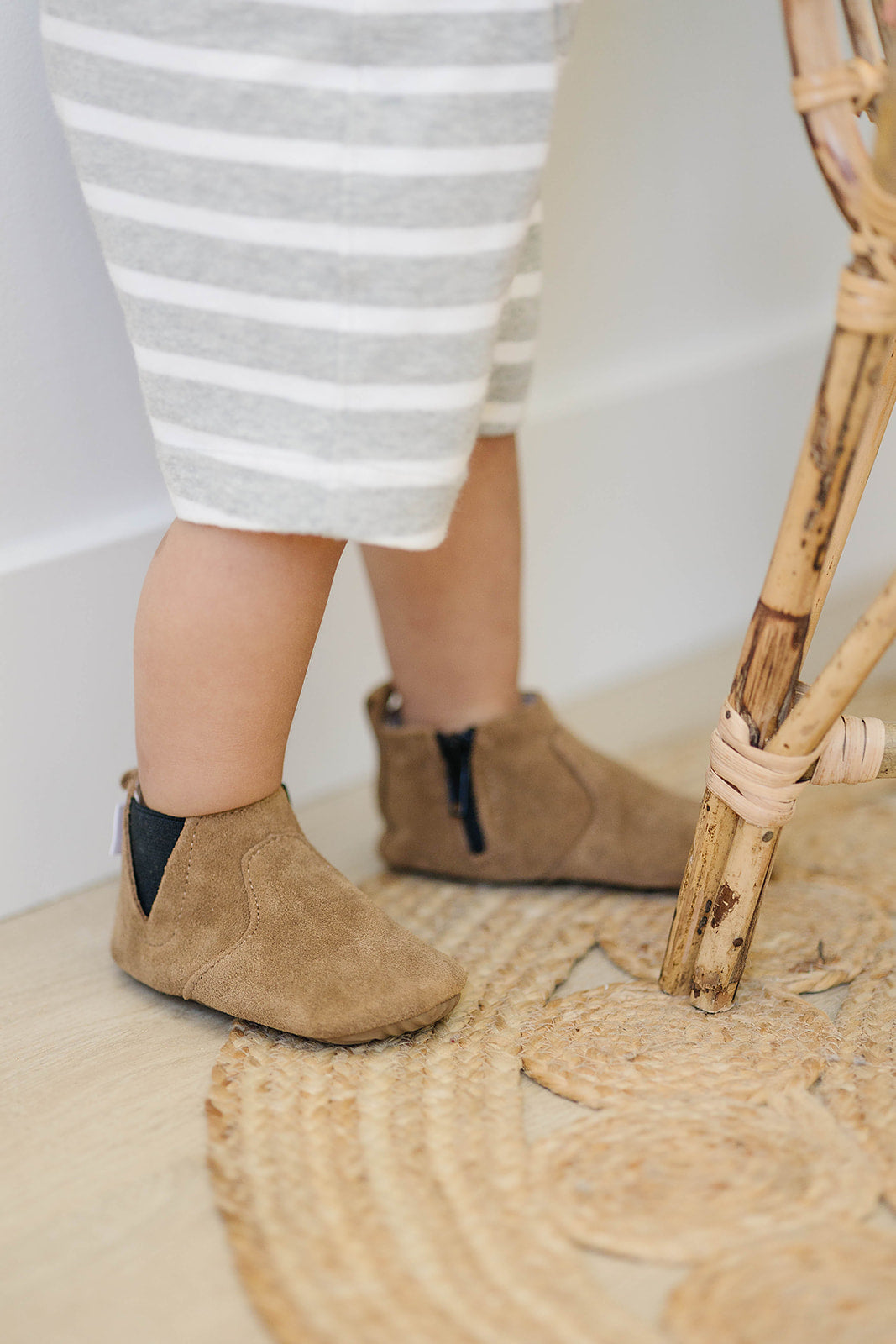 Brown Suede Chelsea Boot Boot Little Love Bug Co. 