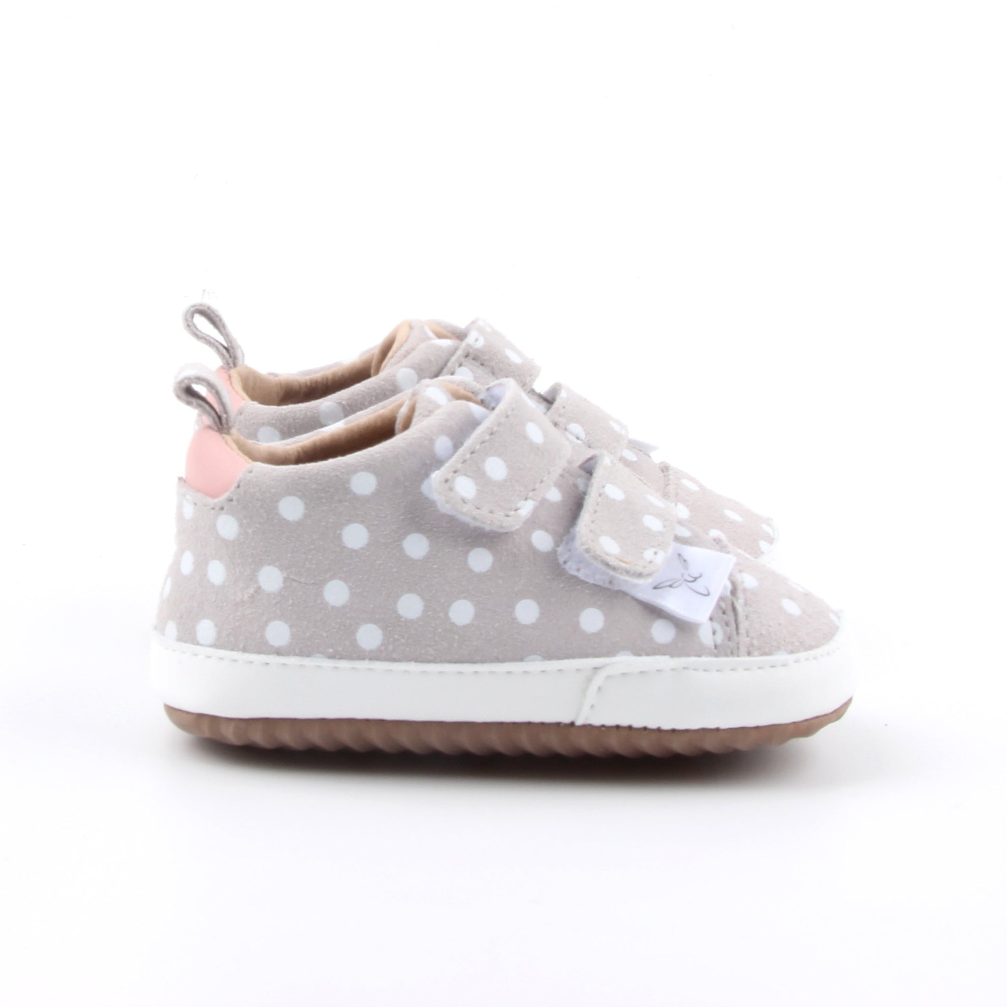 Casual Polka Dot & Pink Low Top – Little Love Bug Co.