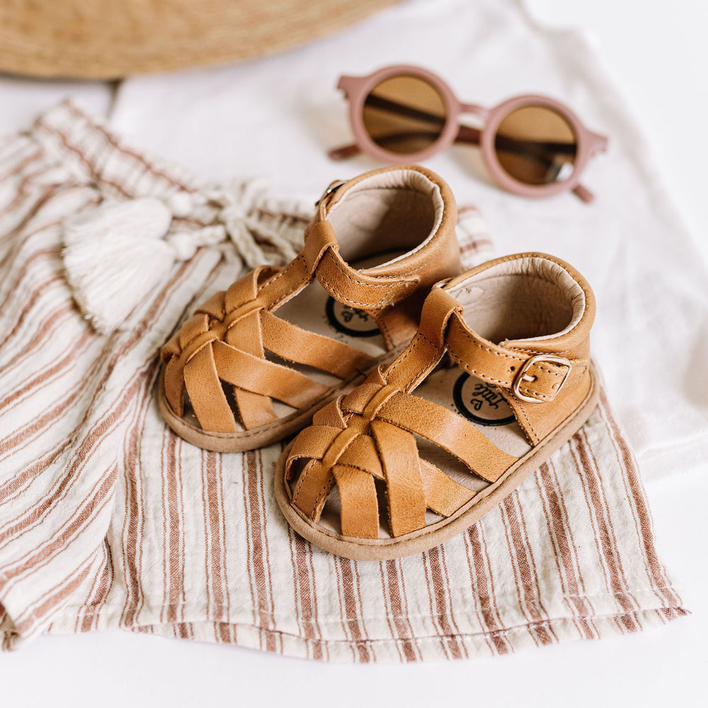 Desert Sand Closed Toe Sandal Sandal Little Love Bug Co. 