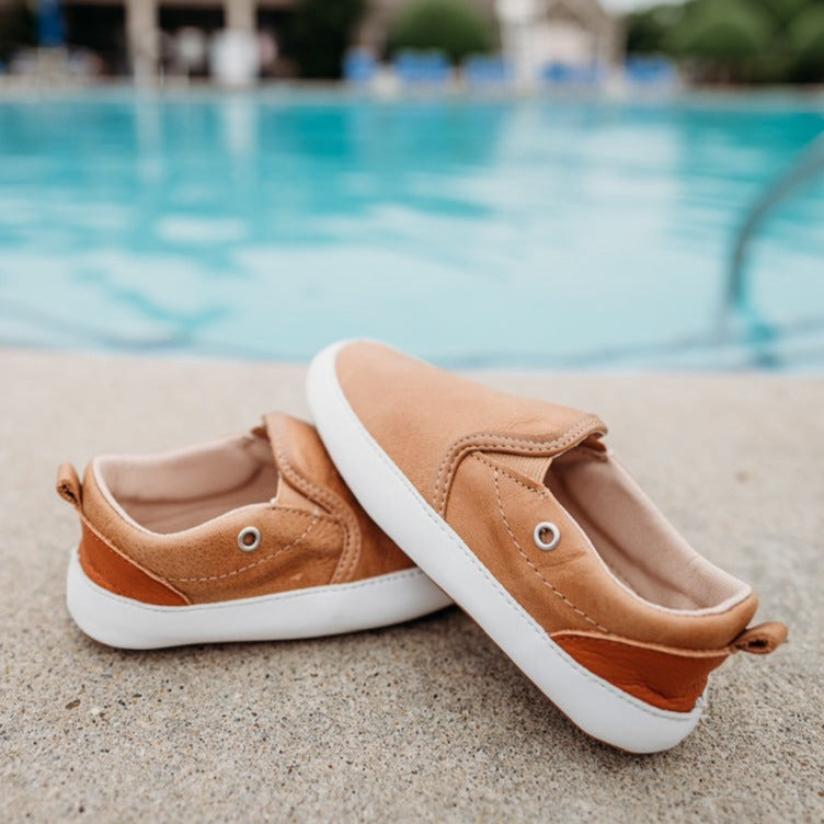 Desert Sand Quinn Slip On Casual Shoe Little Love Bug Co. 