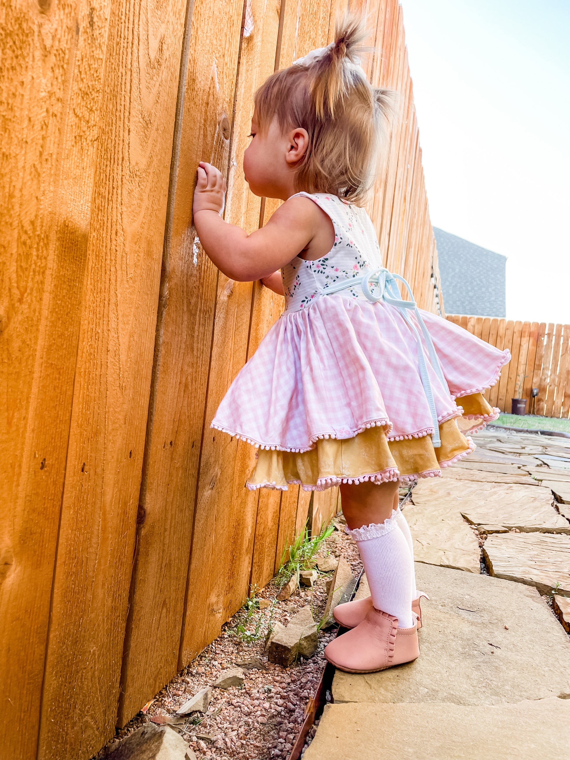 Mila Blush Moccasin Original Moccasin Little Love Bug Co. 